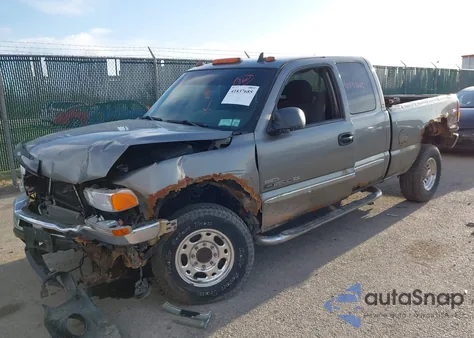 2006 GMC Sierra 2500Hd Sle2 из США, поврежденный, VIN 1GTHK29D76E231603